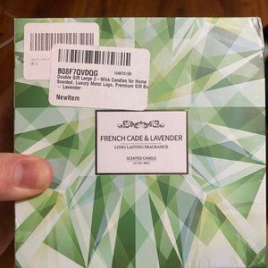 New French Cade and Lavender 13.5 oz Wick Candle